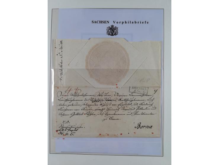 1850/67, hochwertige und sehr reichhaltige Sammlung, dabei Mi.-Nr. 1a linkes Randstück, farbrisch und kontrastreich mit deutl