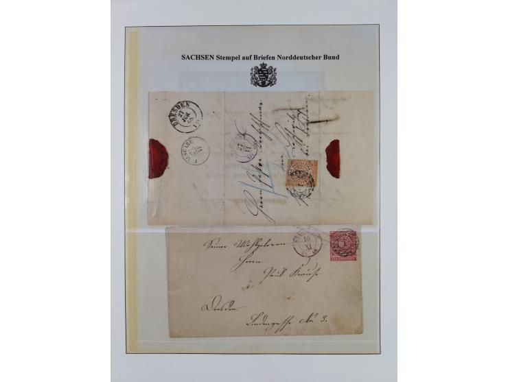 1850/67, hochwertige und sehr reichhaltige Sammlung, dabei Mi.-Nr. 1a linkes Randstück, farbrisch und kontrastreich mit deutl