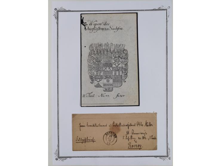 1850/67, hochwertige und sehr reichhaltige Sammlung, dabei Mi.-Nr. 1a linkes Randstück, farbrisch und kontrastreich mit deutl