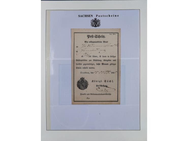 1850/67, hochwertige und sehr reichhaltige Sammlung, dabei Mi.-Nr. 1a linkes Randstück, farbrisch und kontrastreich mit deutl