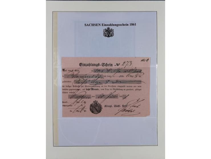 1850/67, hochwertige und sehr reichhaltige Sammlung, dabei Mi.-Nr. 1a linkes Randstück, farbrisch und kontrastreich mit deutl