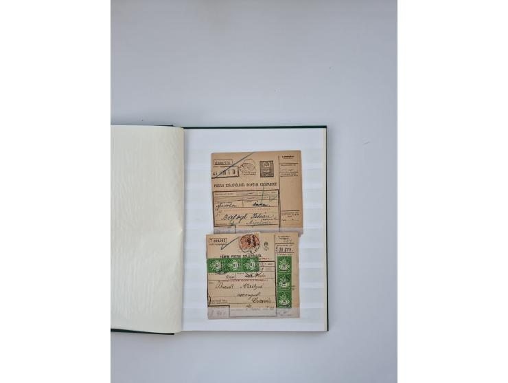 HYPERINFLATION: 1945/46, large stock of duplicates with over 155 covers and parcel cards, spanning most periods up to the 27t