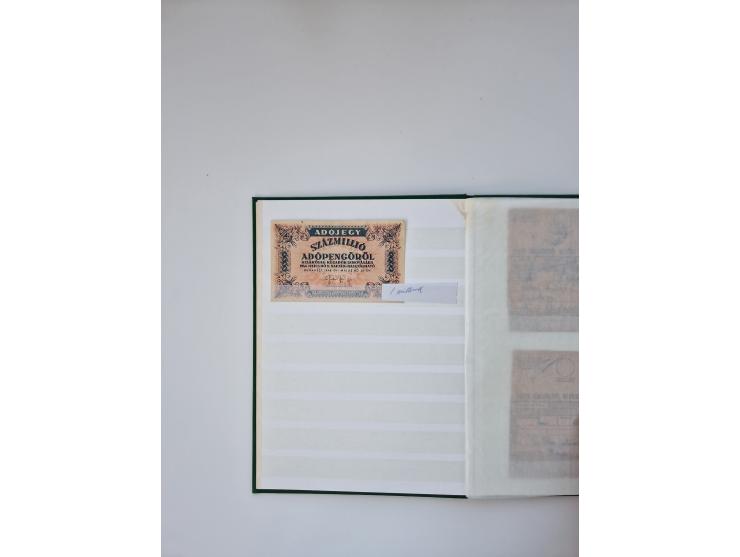 HYPERINFLATION: 1945/46, large stock of duplicates with over 155 covers and parcel cards, spanning most periods up to the 27t