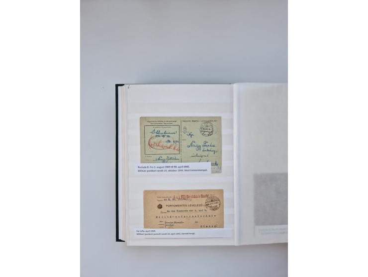 HYPERINFLATION: 1945/46, large stock of duplicates with over 155 covers and parcel cards, spanning most periods up to the 27t