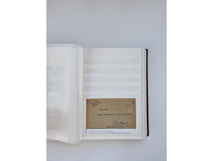 HYPERINFLATION: 1945/46, large stock of duplicates with over 155 covers and parcel cards, spanning most periods up to the 27t