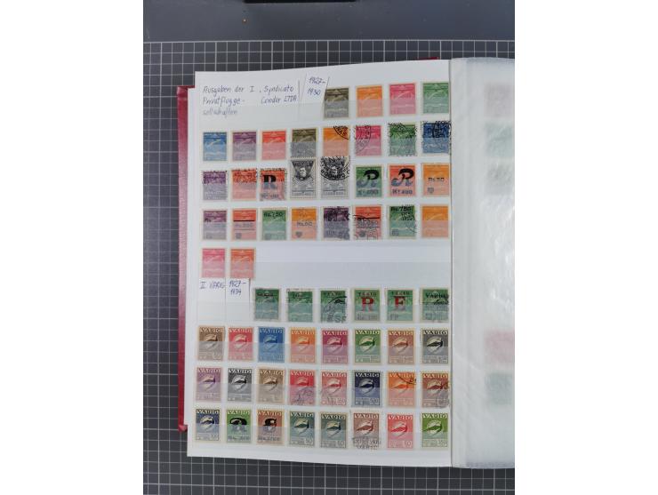 1843/1990 (ca.), useded collection in 3 stockbooks, including Ml. 1-3