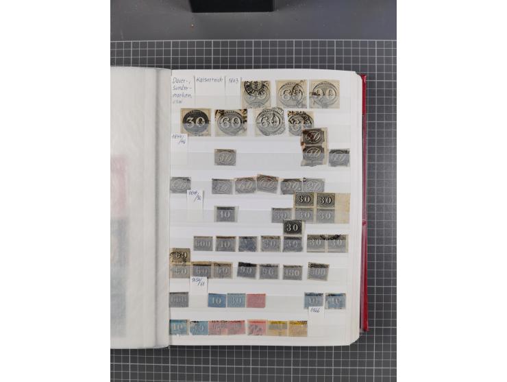 1843/1990 (ca.), useded collection in 3 stockbooks, including Ml. 1-3