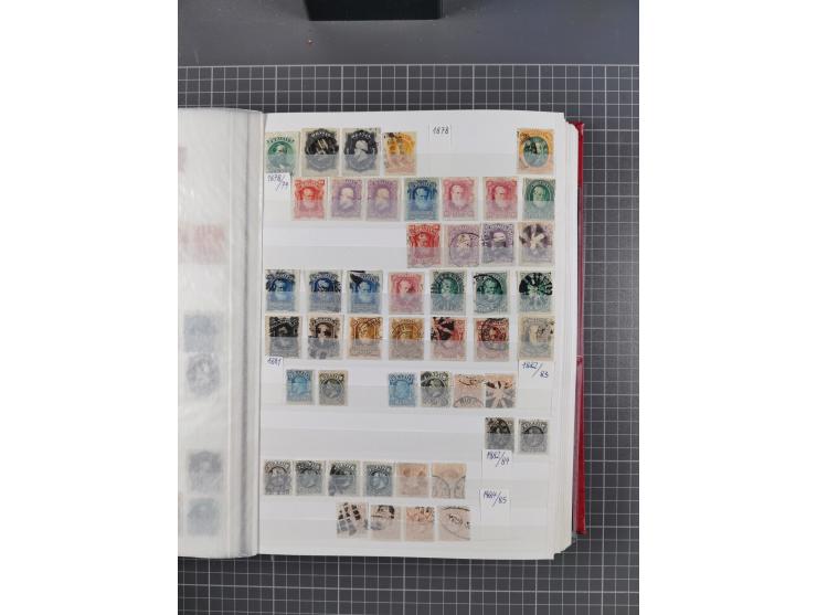 1843/1990 (ca.), useded collection in 3 stockbooks, including Ml. 1-3