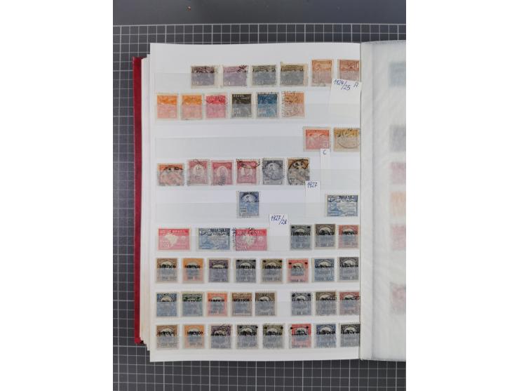 1843/1990 (ca.), useded collection in 3 stockbooks, including Ml. 1-3