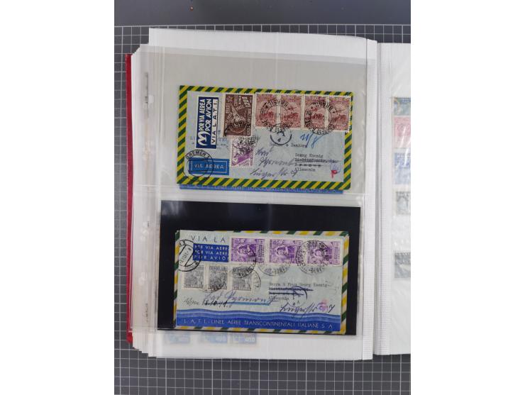 1843/1990 (ca.), useded collection in 3 stockbooks, including Ml. 1-3