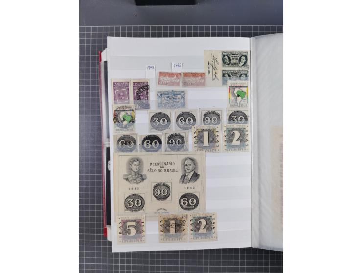 1843/1990 (ca.), useded collection in 3 stockbooks, including Ml. 1-3