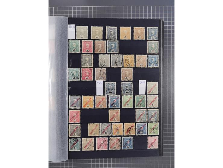 1872/1950 (approx.), unused and stamped lot in stockbook, including India and Macau.