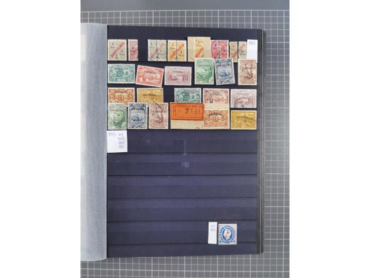 1872/1950 (approx.), unused and stamped lot in stockbook, including India and Macau.