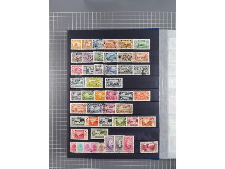 1924/79, interesting unused, mint never hinged and used collection including some better issues and souvenir sheets, mostly f