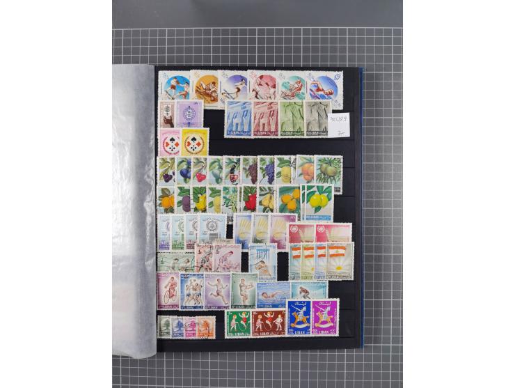 1924/79, interesting unused, mint never hinged and used collection including some better issues and souvenir sheets, mostly f