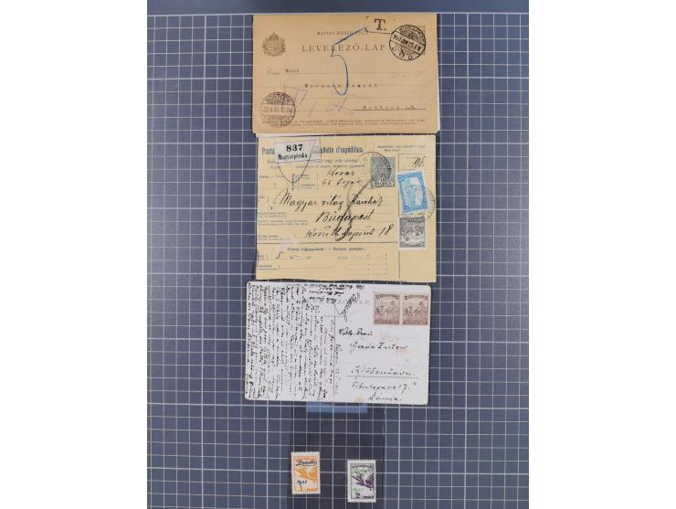 1884/1948, 27 covers and cards, including censored mail, noted 1914 Registered postcard, three airmail covers with large spec