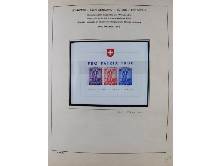 1854/2004, vorwiegend gestempelte Sammlung mit diversen Briefen, ab Strubli mit vielen besseren Werten, dabei Mi.-Nr. I-II, B