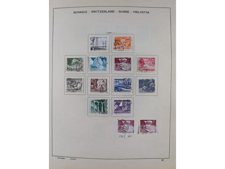 1854/2004, vorwiegend gestempelte Sammlung mit diversen Briefen, ab Strubli mit vielen besseren Werten, dabei Mi.-Nr. I-II, B