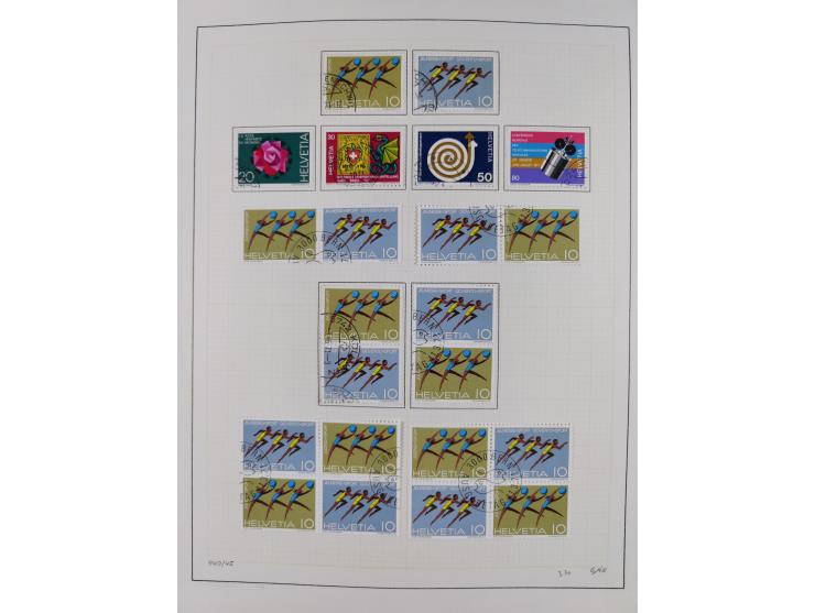 1854/2004, vorwiegend gestempelte Sammlung mit diversen Briefen, ab Strubli mit vielen besseren Werten, dabei Mi.-Nr. I-II, B