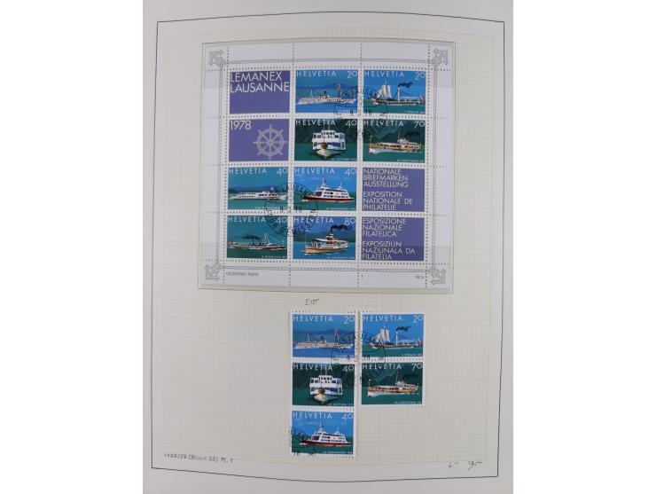 1854/2004, vorwiegend gestempelte Sammlung mit diversen Briefen, ab Strubli mit vielen besseren Werten, dabei Mi.-Nr. I-II, B