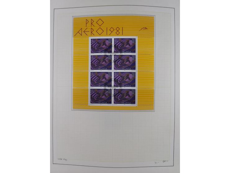 1854/2004, vorwiegend gestempelte Sammlung mit diversen Briefen, ab Strubli mit vielen besseren Werten, dabei Mi.-Nr. I-II, B