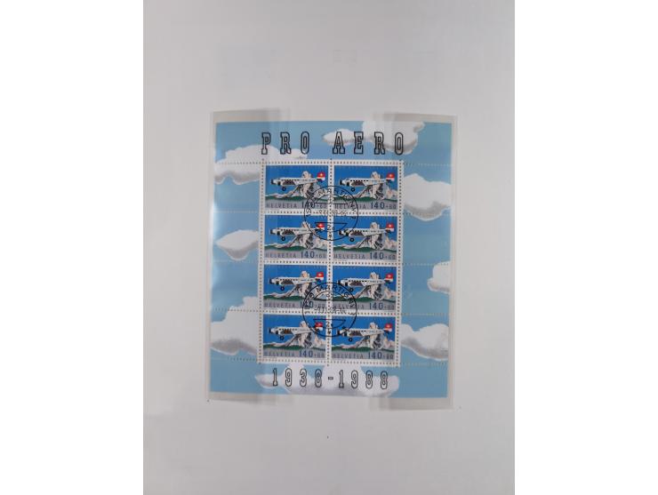 1854/2004, vorwiegend gestempelte Sammlung mit diversen Briefen, ab Strubli mit vielen besseren Werten, dabei Mi.-Nr. I-II, B