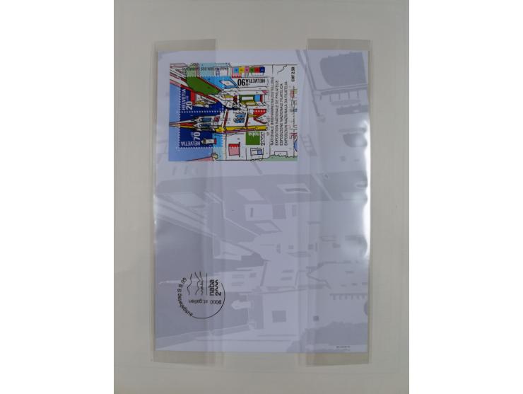 1854/2004, vorwiegend gestempelte Sammlung mit diversen Briefen, ab Strubli mit vielen besseren Werten, dabei Mi.-Nr. I-II, B