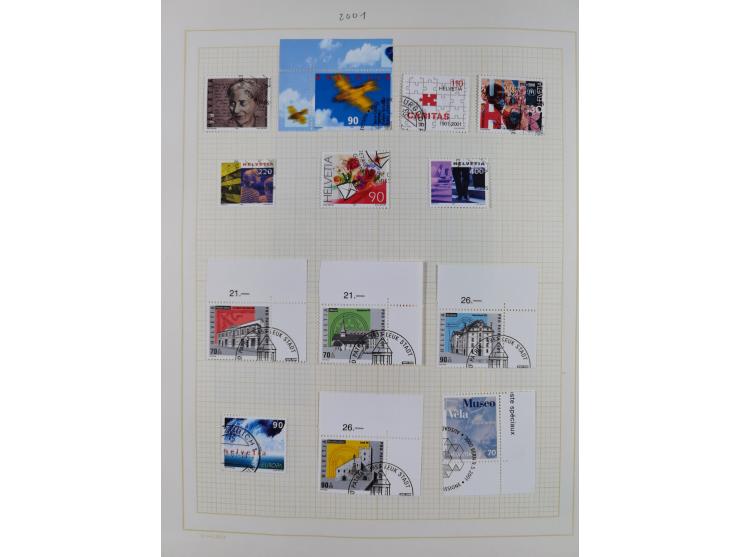 1854/2004, vorwiegend gestempelte Sammlung mit diversen Briefen, ab Strubli mit vielen besseren Werten, dabei Mi.-Nr. I-II, B