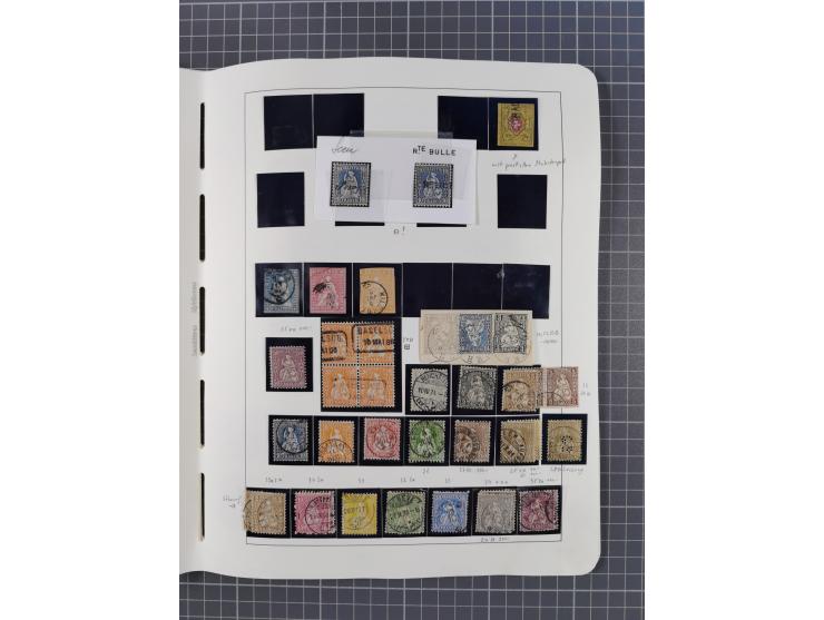 1850/2011, vorwiegend gestempelte Sammlung mit einigen Briefen, dabei Block 1 auf R-Brief, &nbsp;Block 2 mit Ersttagsstempel,