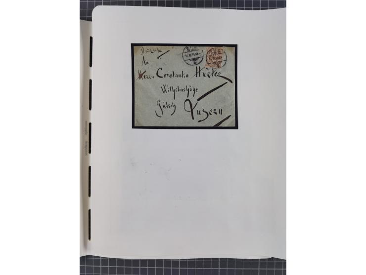 1850/2011, vorwiegend gestempelte Sammlung mit einigen Briefen, dabei Block 1 auf R-Brief, &nbsp;Block 2 mit Ersttagsstempel,