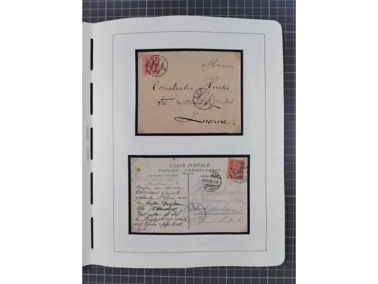 1850/2011, vorwiegend gestempelte Sammlung mit einigen Briefen, dabei Block 1 auf R-Brief, &nbsp;Block 2 mit Ersttagsstempel,