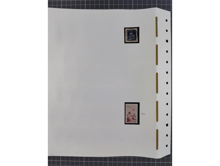 1850/2011, vorwiegend gestempelte Sammlung mit einigen Briefen, dabei Block 1 auf R-Brief, &nbsp;Block 2 mit Ersttagsstempel,