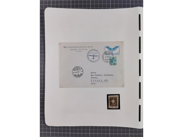 1850/2011, vorwiegend gestempelte Sammlung mit einigen Briefen, dabei Block 1 auf R-Brief, &nbsp;Block 2 mit Ersttagsstempel,