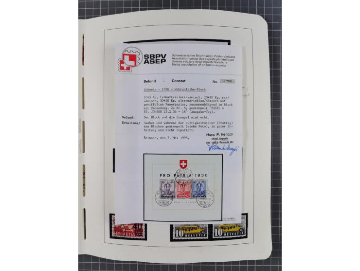 1850/2011, vorwiegend gestempelte Sammlung mit einigen Briefen, dabei Block 1 auf R-Brief, &nbsp;Block 2 mit Ersttagsstempel,