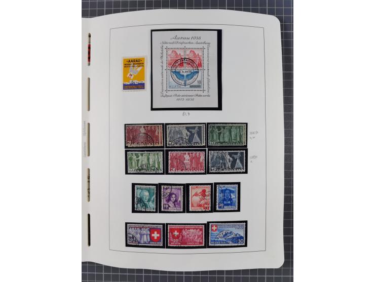 1850/2011, vorwiegend gestempelte Sammlung mit einigen Briefen, dabei Block 1 auf R-Brief, &nbsp;Block 2 mit Ersttagsstempel,