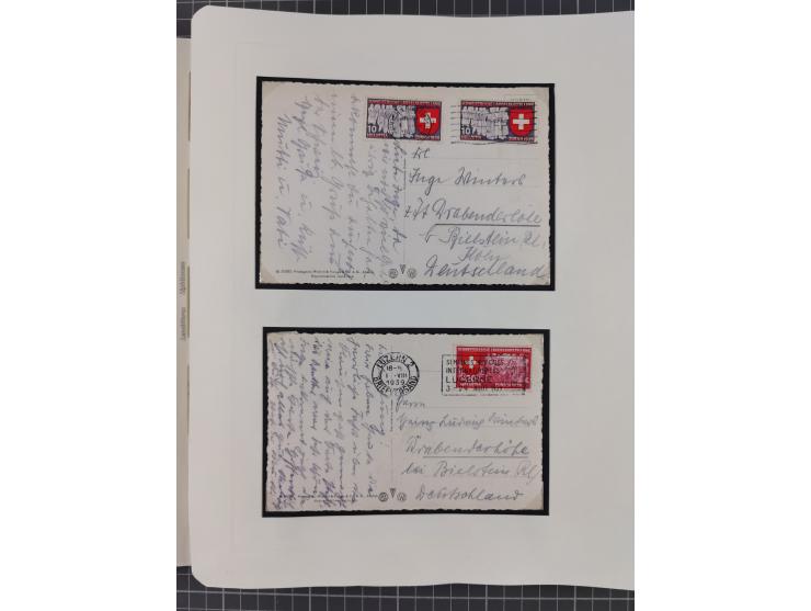 1850/2011, vorwiegend gestempelte Sammlung mit einigen Briefen, dabei Block 1 auf R-Brief, &nbsp;Block 2 mit Ersttagsstempel,