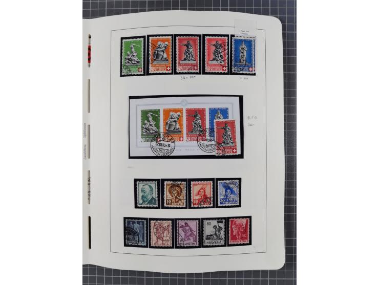 1850/2011, vorwiegend gestempelte Sammlung mit einigen Briefen, dabei Block 1 auf R-Brief, &nbsp;Block 2 mit Ersttagsstempel,