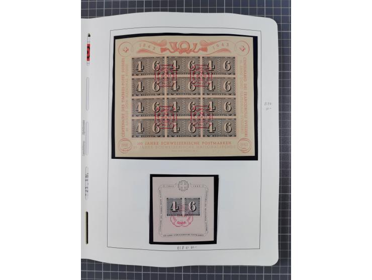 1850/2011, vorwiegend gestempelte Sammlung mit einigen Briefen, dabei Block 1 auf R-Brief, &nbsp;Block 2 mit Ersttagsstempel,