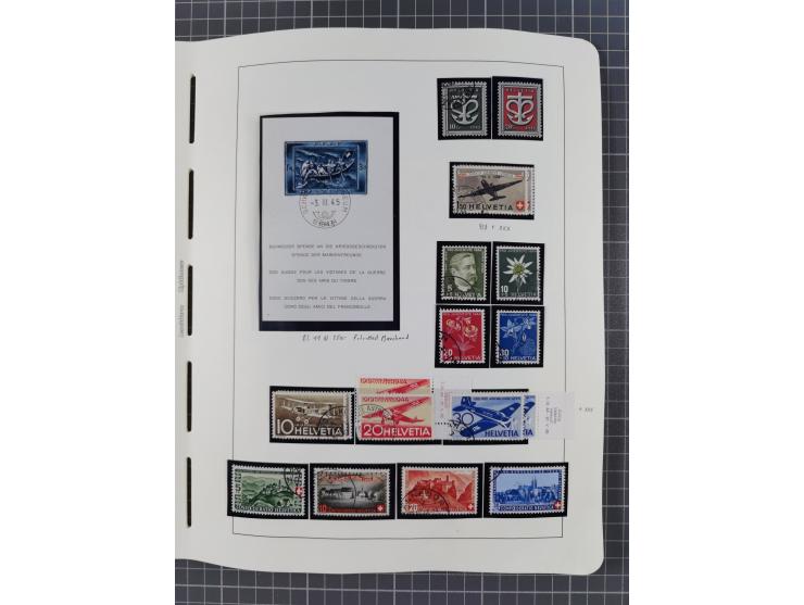 1850/2011, vorwiegend gestempelte Sammlung mit einigen Briefen, dabei Block 1 auf R-Brief, &nbsp;Block 2 mit Ersttagsstempel,