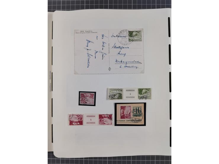 1850/2011, vorwiegend gestempelte Sammlung mit einigen Briefen, dabei Block 1 auf R-Brief, &nbsp;Block 2 mit Ersttagsstempel,