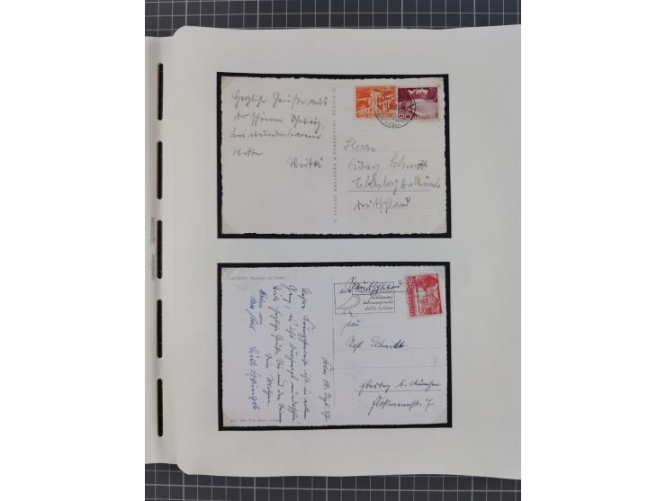 1850/2011, vorwiegend gestempelte Sammlung mit einigen Briefen, dabei Block 1 auf R-Brief, &nbsp;Block 2 mit Ersttagsstempel,