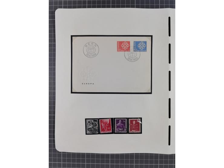 1850/2011, vorwiegend gestempelte Sammlung mit einigen Briefen, dabei Block 1 auf R-Brief, &nbsp;Block 2 mit Ersttagsstempel,