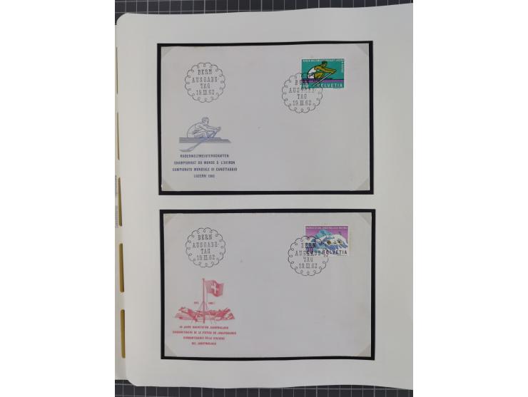 1850/2011, vorwiegend gestempelte Sammlung mit einigen Briefen, dabei Block 1 auf R-Brief, &nbsp;Block 2 mit Ersttagsstempel,