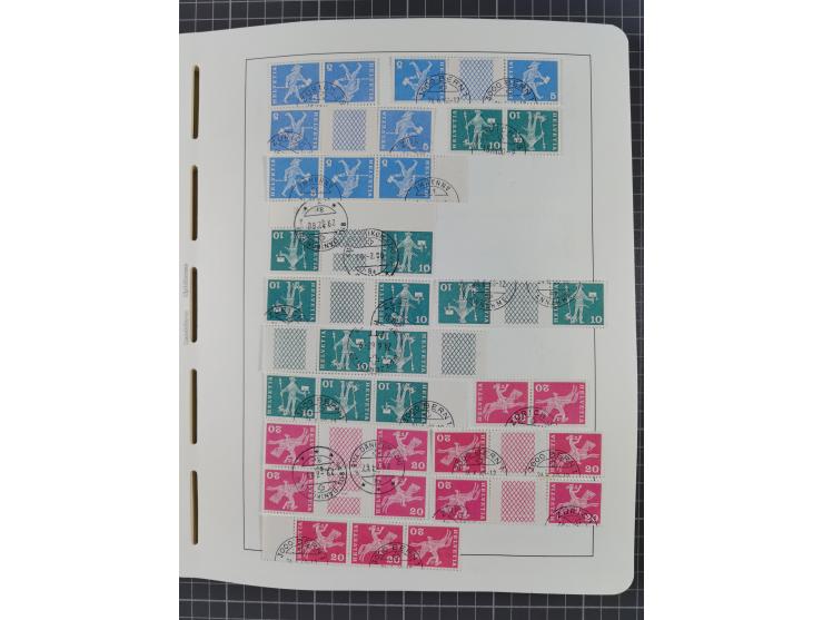 1850/2011, vorwiegend gestempelte Sammlung mit einigen Briefen, dabei Block 1 auf R-Brief, &nbsp;Block 2 mit Ersttagsstempel,