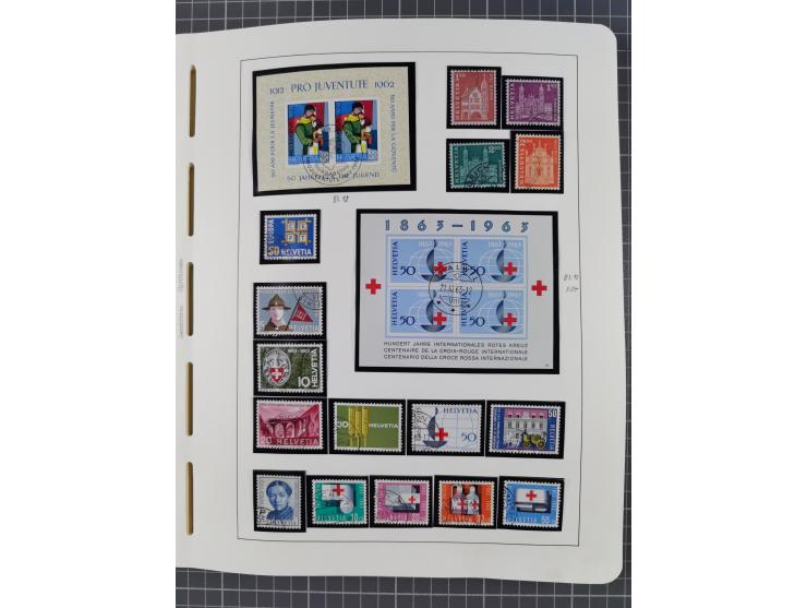 1850/2011, vorwiegend gestempelte Sammlung mit einigen Briefen, dabei Block 1 auf R-Brief, &nbsp;Block 2 mit Ersttagsstempel,