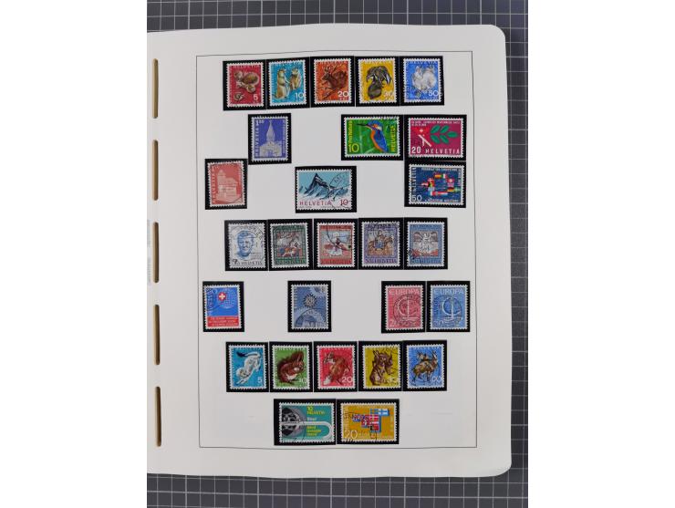 1850/2011, vorwiegend gestempelte Sammlung mit einigen Briefen, dabei Block 1 auf R-Brief, &nbsp;Block 2 mit Ersttagsstempel,