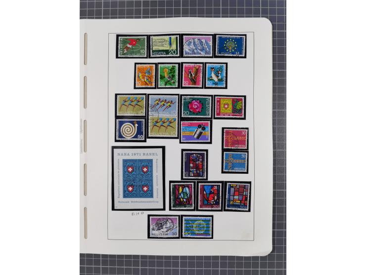 1850/2011, vorwiegend gestempelte Sammlung mit einigen Briefen, dabei Block 1 auf R-Brief, &nbsp;Block 2 mit Ersttagsstempel,