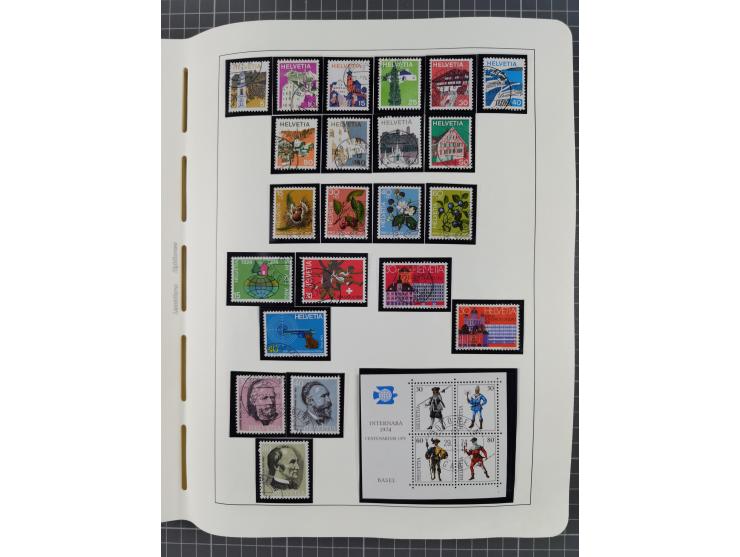 1850/2011, vorwiegend gestempelte Sammlung mit einigen Briefen, dabei Block 1 auf R-Brief, &nbsp;Block 2 mit Ersttagsstempel,