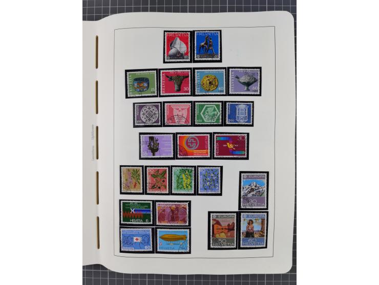 1850/2011, vorwiegend gestempelte Sammlung mit einigen Briefen, dabei Block 1 auf R-Brief, &nbsp;Block 2 mit Ersttagsstempel,