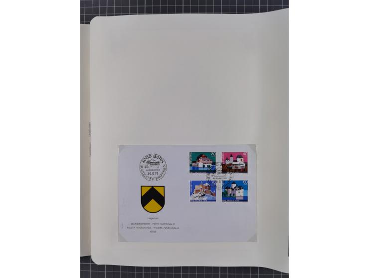 1850/2011, vorwiegend gestempelte Sammlung mit einigen Briefen, dabei Block 1 auf R-Brief, &nbsp;Block 2 mit Ersttagsstempel,